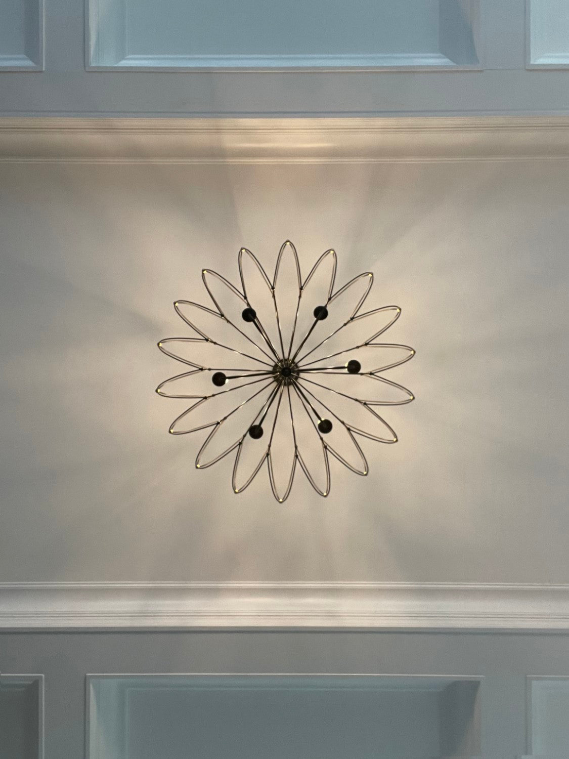 Crystorama ZUC-A9036-EB-GA Zucca 6 Light Chandelier - English Bronze and Antique Gold