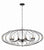 Crystorama ZUC-A9039-EB-GA Zucca 10 Light Chandelier - English Bronze and Antique Gold