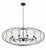 Crystorama ZUC-A9039-EB-GA Zucca 10 Light Chandelier - English Bronze and Antique Gold