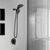 Alta Aqua AA-SH-MG-R-HS-6 Magnetic Shower Combo Without Valve Kit