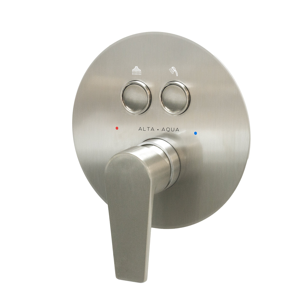 Alta Aqua AA-SH-R-PBVD-P-HS-12 12'' Shower Head Push Button Shower Combo - Parent