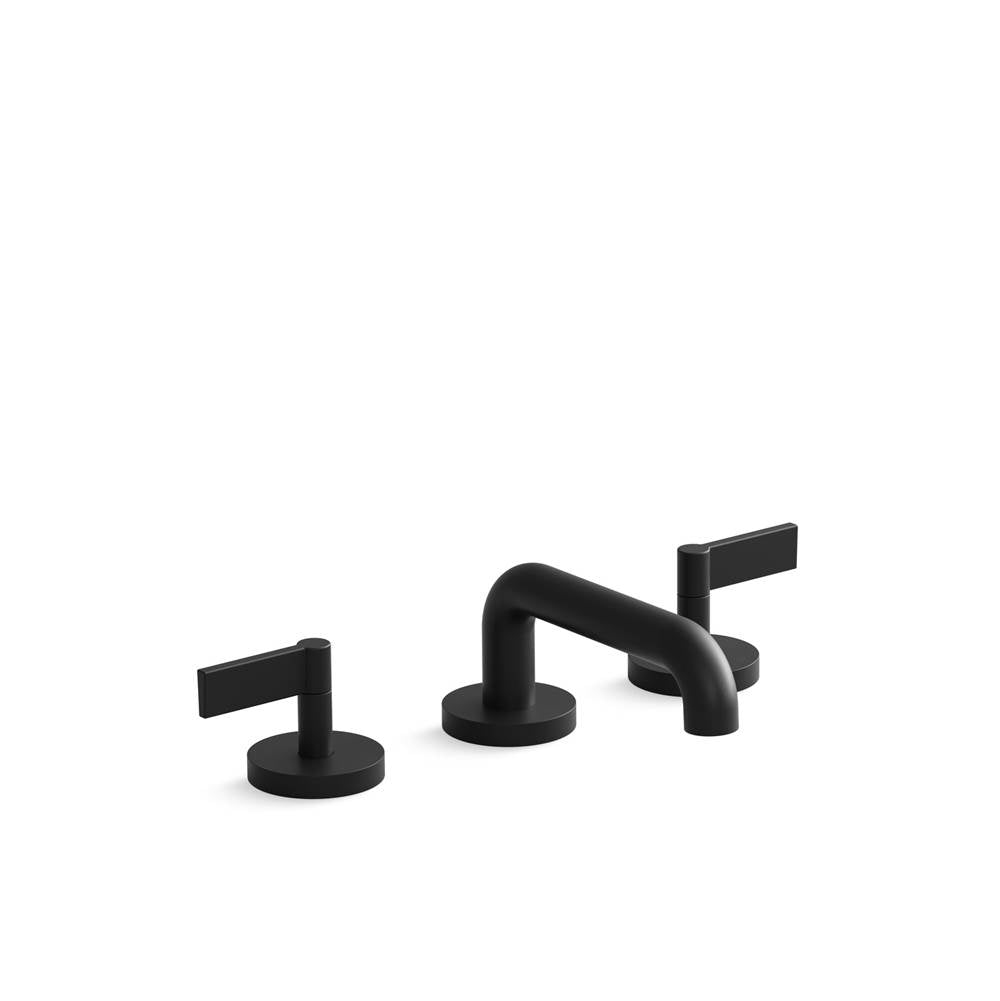 Kallista P24491-LV One Lavatory Bathroom Sink Faucet, Low Spout, Lever Handles