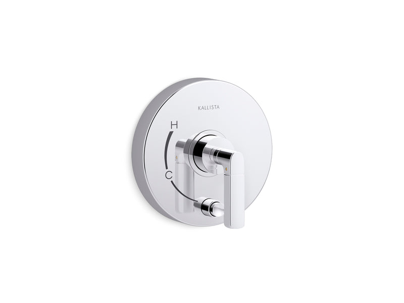 Kallista P23333-LV One Nazaré® Pressure Balance With Diverter Trim Lever Handle