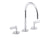 Kallista P23348-LV One Nazaré® Sink Faucet Gooseneck Spout Lever Handles