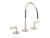 Kallista P23348-LV One Nazaré® Sink Faucet Gooseneck Spout Lever Handles