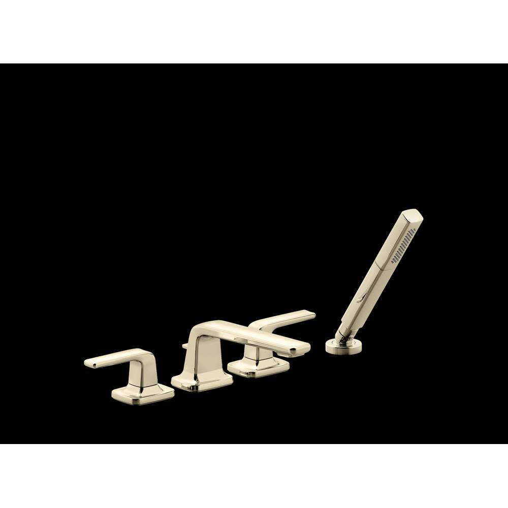 Kallista P24703-LV Per Se Deck-Mount Roman Tub Bath Faucet W/ Diverter, Lever Handles - Parent