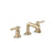 Kallista P21210-LV Central Park West Lavatory Bathroom Sink Faucet, Low Spout, Lever Handles - Parent