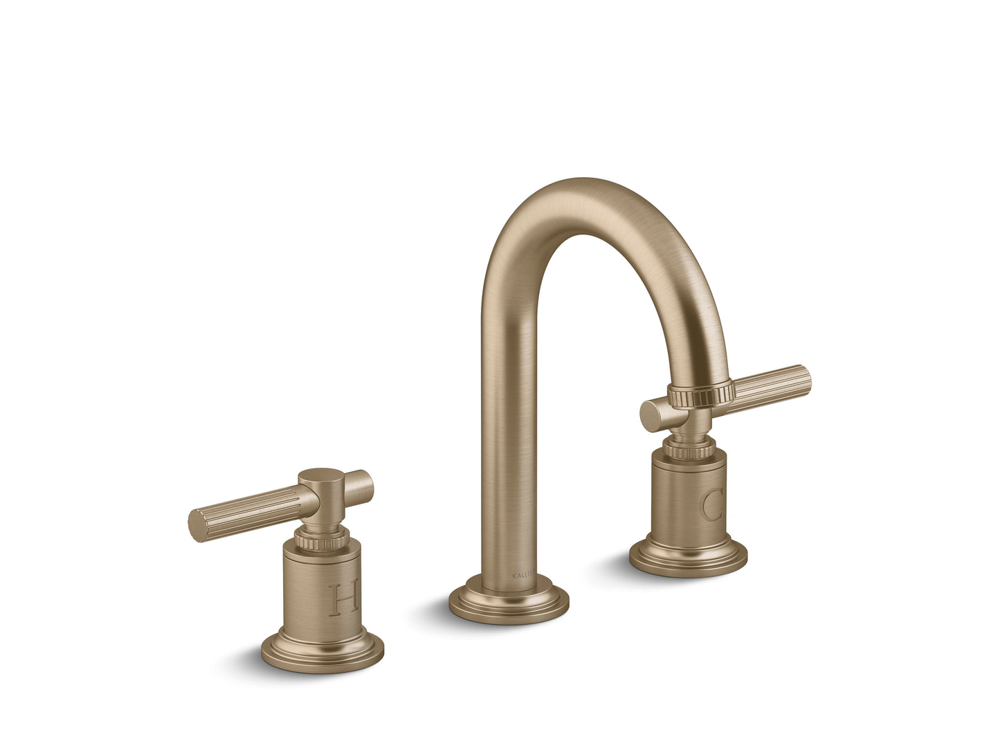 Kallista P21211-LV Central Park West Lavatory Bathroom Sink Faucet, Arch Spout, Lever Handles - Parent