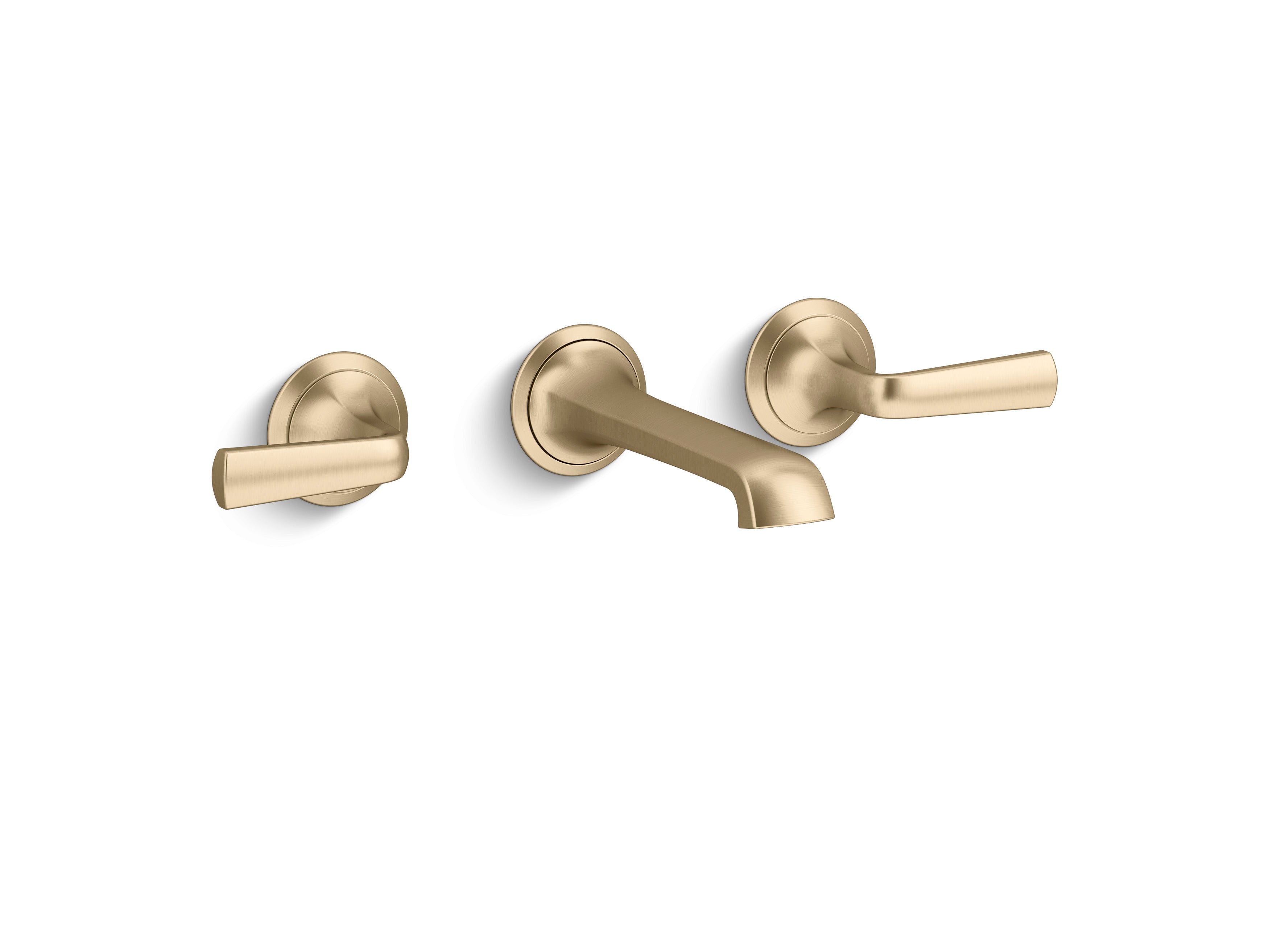 Kallista P25011-LV Script Wall-Mount Lavatory Bathroom Sink Faucet, Le ...