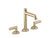 Kallista P24905-LV Pure Paletta Lavatory Bathroom Sink Faucet, Tall Spout, Lever Handles - Parent