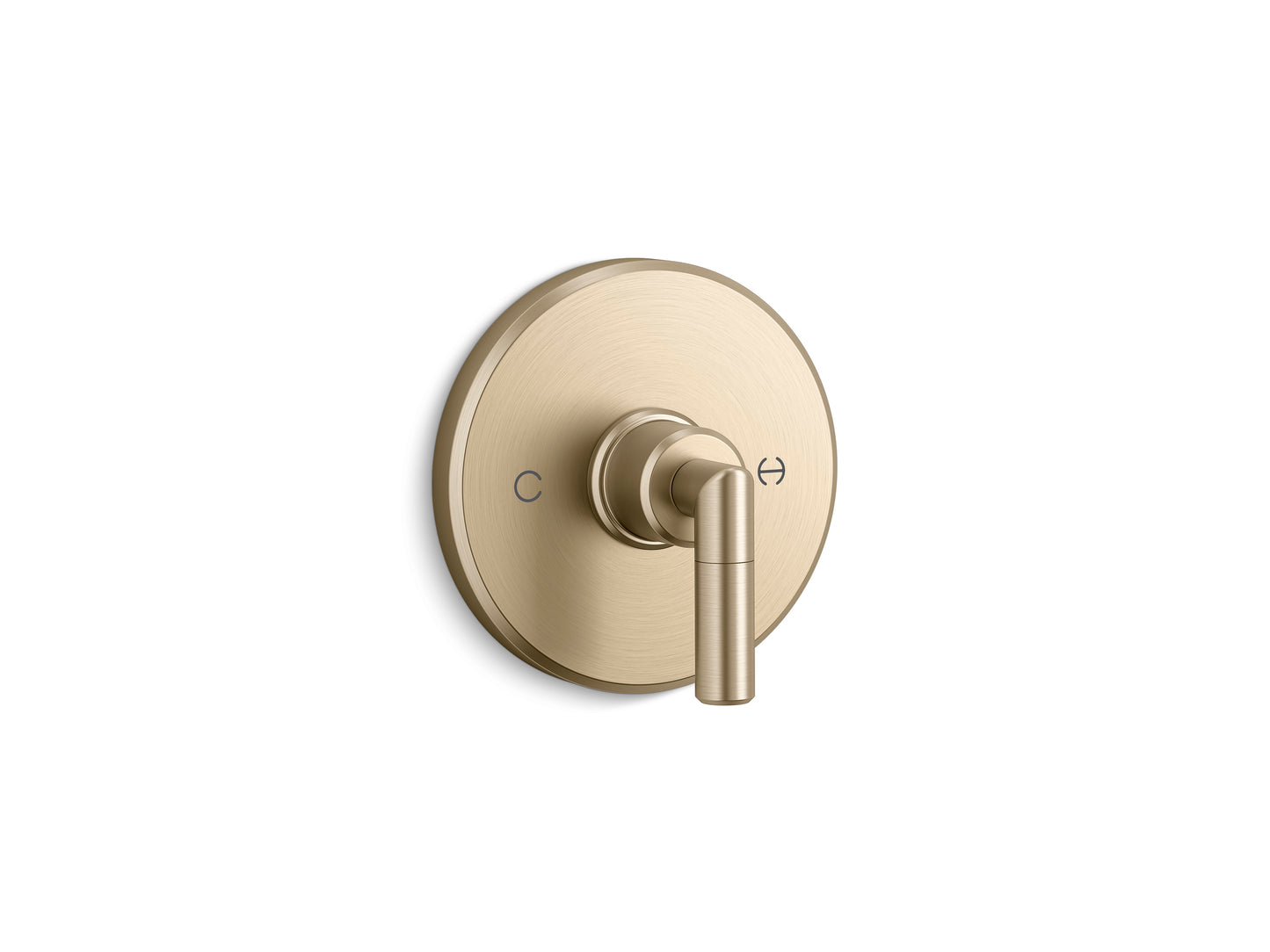 Kallista P24925-LV Pure Paletta Thermostatic Trim, Lever Handle - Parent