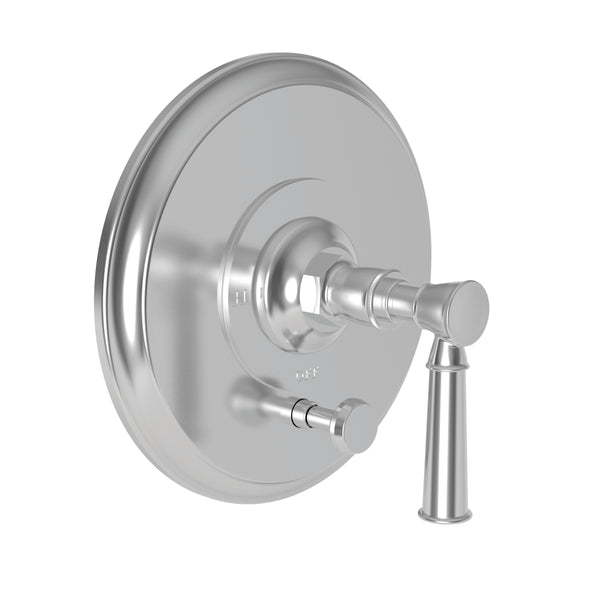 Newport Brass 5-2912BP Balanced Pressure Tub & Shower Diverter Plate With Handle Less Showerhead, Arm And Flange
