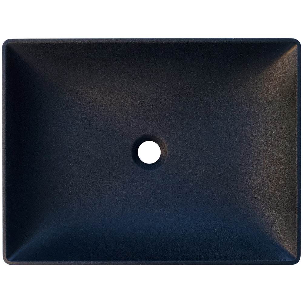 Linkasink AC02 Lily Concrete Rectangle Semi-Recessed Vessel Sink - Parent