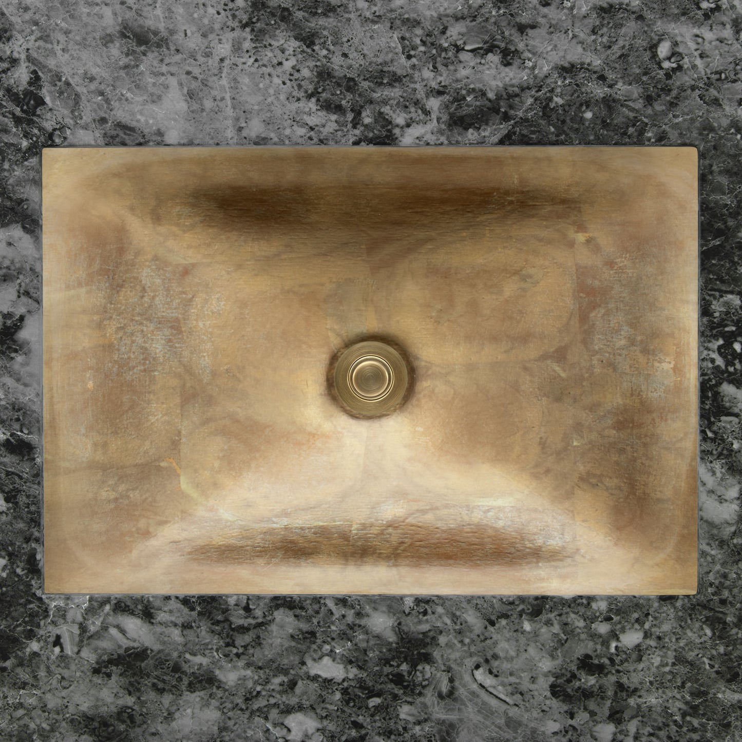 Linkasink AG17B Dune Solid Eglomise Medium Rectangle