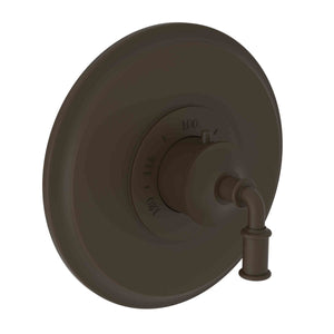 Newport Brass 3-2944TR Taft 3/4" Round Thermostatic Trim Plate With Handle