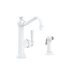Load image into Gallery viewer, Newport Brass 2470-5313 Jacobean Single Handle Kitchen Faucet With Side Spray