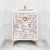 Linkasink VAN24W-029 Shell With 3" Artisan Glass Hardware 24" Wide Vanity, 24" X 22" X 33.5" (Without Vanity Top)