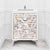 Linkasink VAN24W-029 Shell With 3" Artisan Glass Hardware 24" Wide Vanity, 24" X 22" X 33.5" (Without Vanity Top)