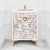 Linkasink VAN24W-029 Shell With 3" Artisan Glass Hardware 24" Wide Vanity, 24" X 22" X 33.5" (Without Vanity Top)