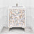 Linkasink VAN24W-029 Shell With 3" Artisan Glass Hardware 24" Wide Vanity, 24" X 22" X 33.5" (Without Vanity Top)