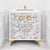 Linkasink VAN30W-029 Shell With 3" Artisan Glass Hardware 30" Wide Vanity, 30" X 22" X 33.5" (Without Vanity Top)