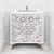 Linkasink VAN30W-029 Shell With 3" Artisan Glass Hardware 30" Wide Vanity, 30" X 22" X 33.5" (Without Vanity Top)