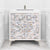 Linkasink VAN30W-029 Shell With 3" Artisan Glass Hardware 30" Wide Vanity, 30" X 22" X 33.5" (Without Vanity Top)