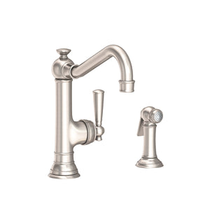 Newport Brass 2470-5313 Jacobean Single Handle Kitchen Faucet With Side Spray
