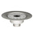 Infinity Drain BFS 22 Bonded Flange Stainless Steel 2" Throat, 2" Outlet