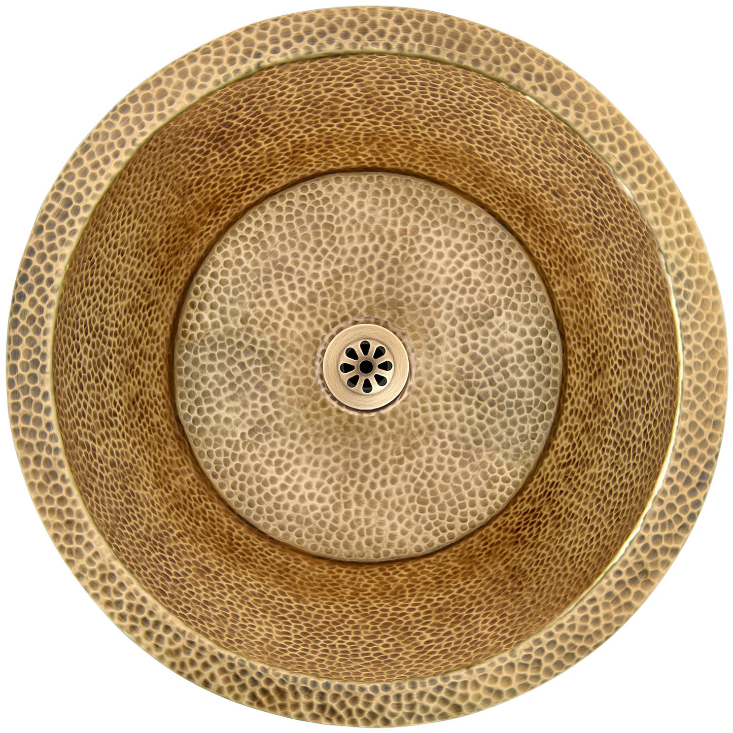 Linkasink BLD104 Small Flat Round Builders Series