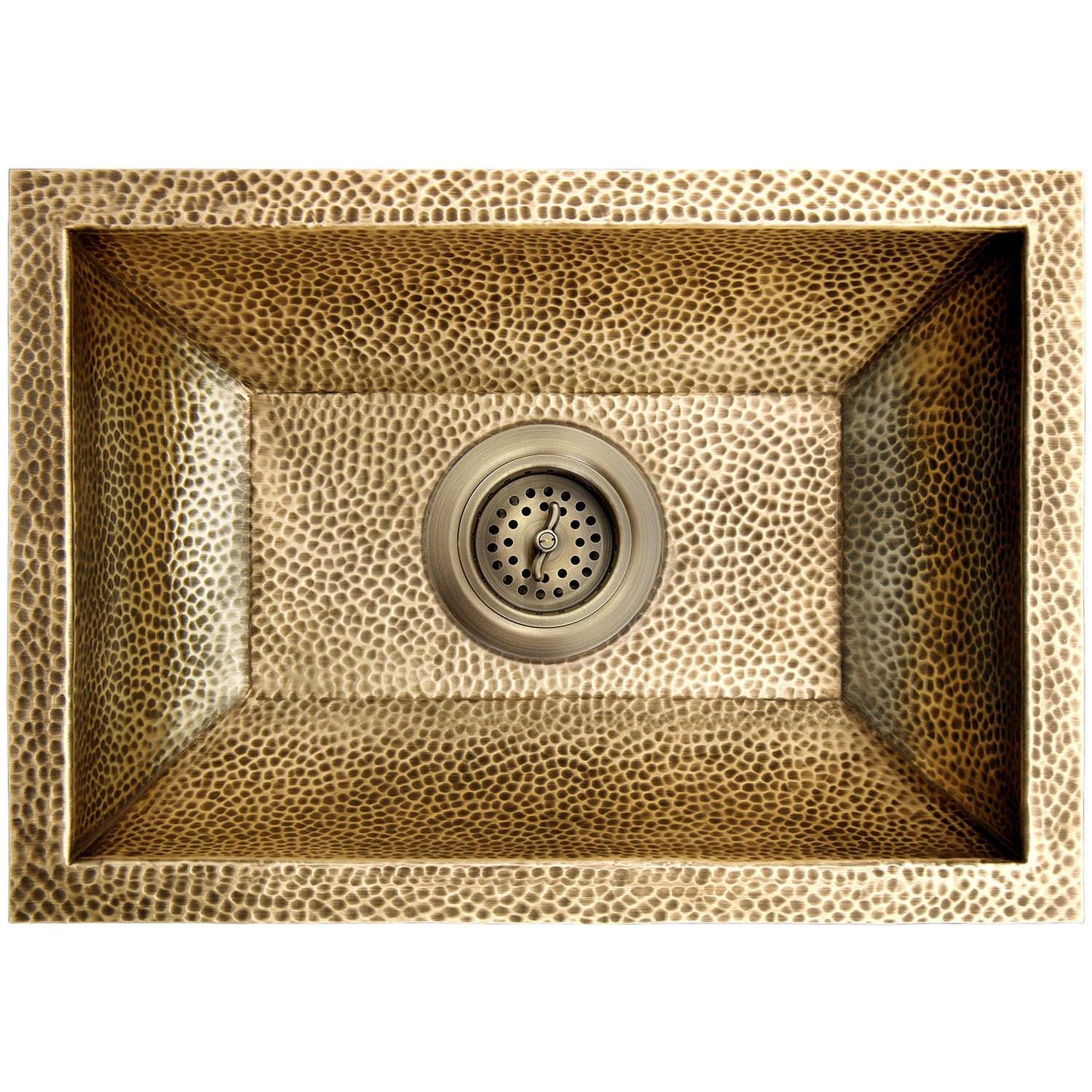 Linkasink BLD107-3.5 Coco Hammered Builders Series