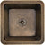 Linkasink C005-2 Hammered Small Square With 2 Drain Opening - Parent