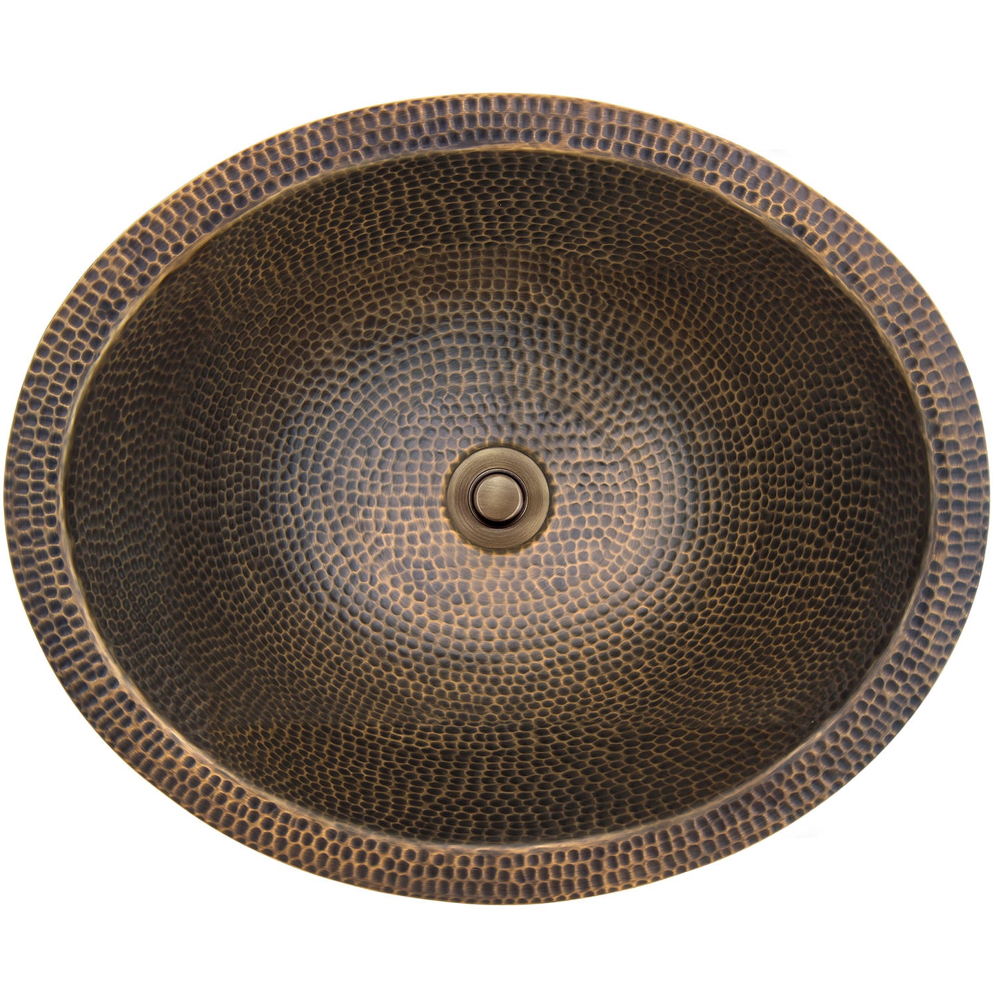 Linkasink C023 Hammered Small Oval - Parent