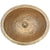 Linkasink C023 Hammered Small Oval