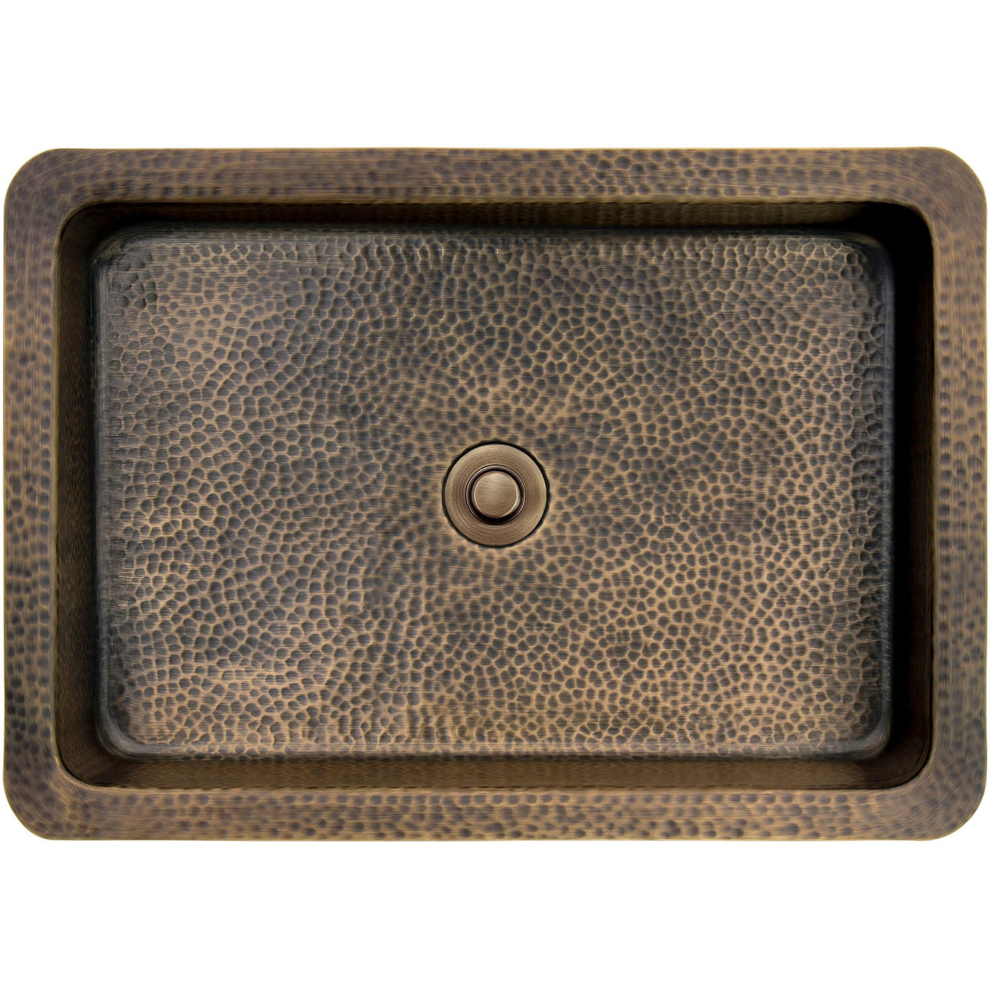 Linkasink C054 Hammered Rectangular Box Sink - Parent