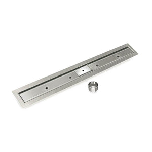 Infinity Drain CBST 6548 48" Slot Drain Channel only for FCB Series with 2" Threaded Outlet