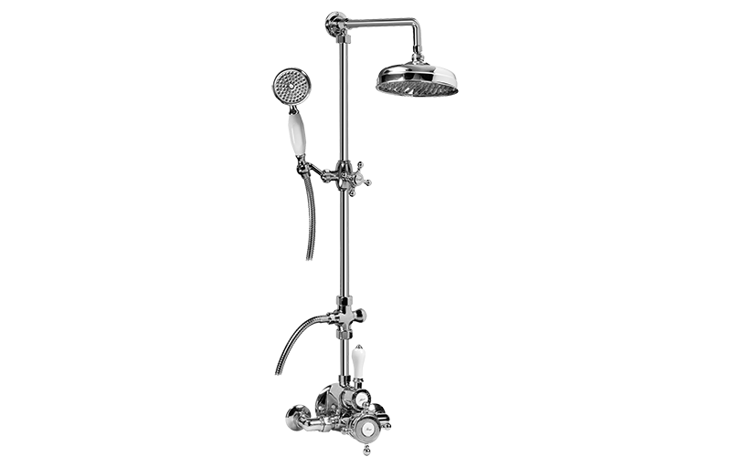 Graff CD2.01-C2S Adley Exposed Thermostatic Shower System With Handshower - Parent
