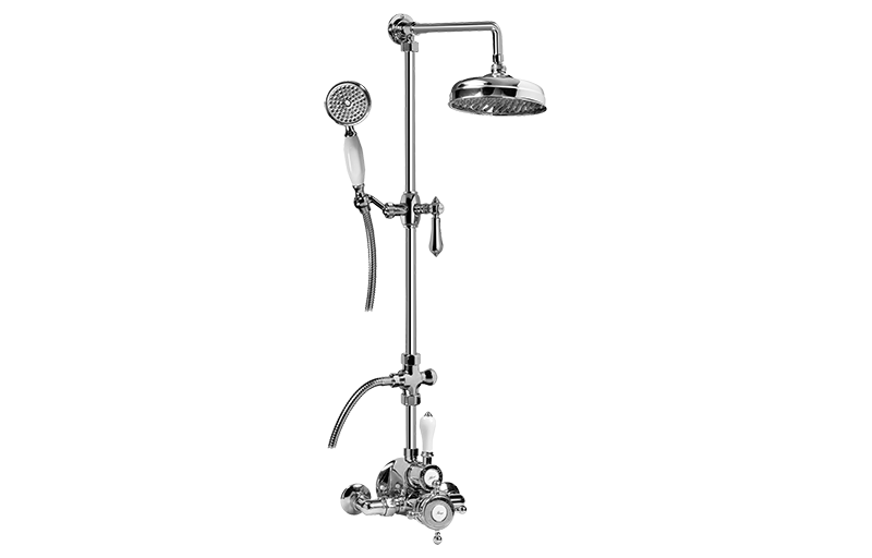 Graff CD2.01-LM34S Adley Exposed Thermostatic Shower System With Handshower - Parent