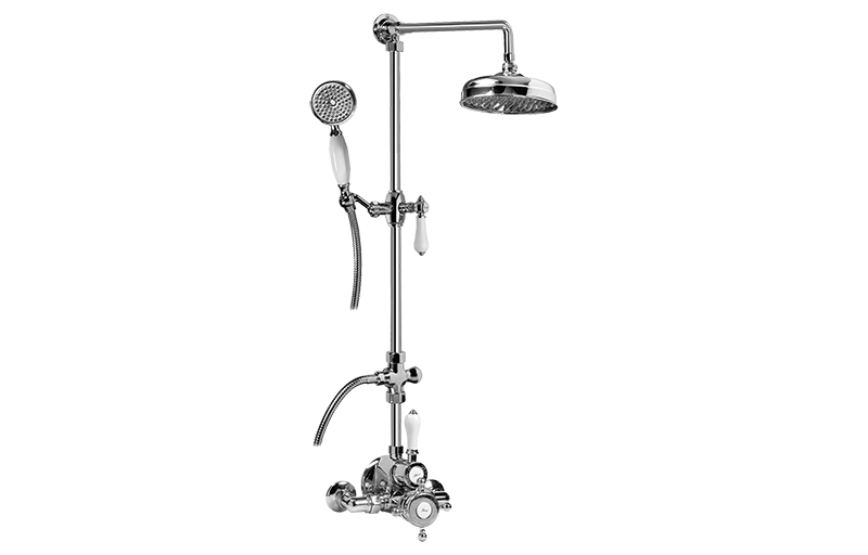 Graff CD2.02-LC1S Adley Exposed Thermostatic Shower System With Handshower - Parent