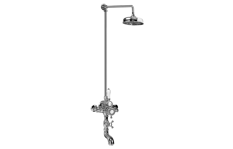 Graff CD3.02 Adley Exposed Thermostatic Tub and Shower System - Parent