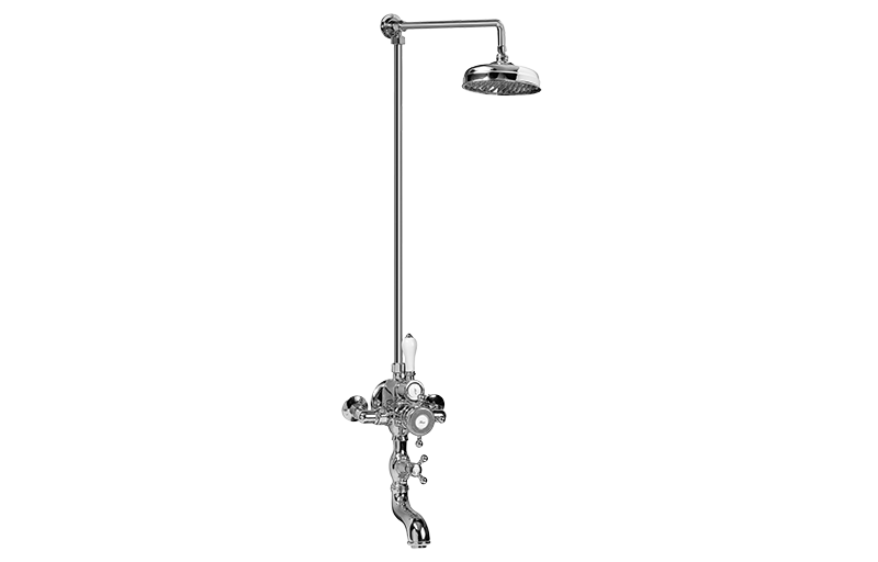 Graff CD3.02 Exposed Thermostatic Tub and Shower System