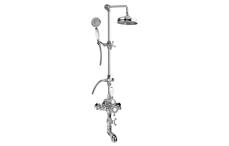 Graff CD4.01-C2S Adley Exposed Thermostatic Tub and Shower System With Handshower - Parent