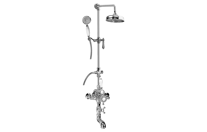 Graff CD4.01-LM34S Adley Exposed Thermostatic Tub and Shower System With Handshower - Parent