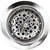 Linkasink D057 Circles Basket Strainer