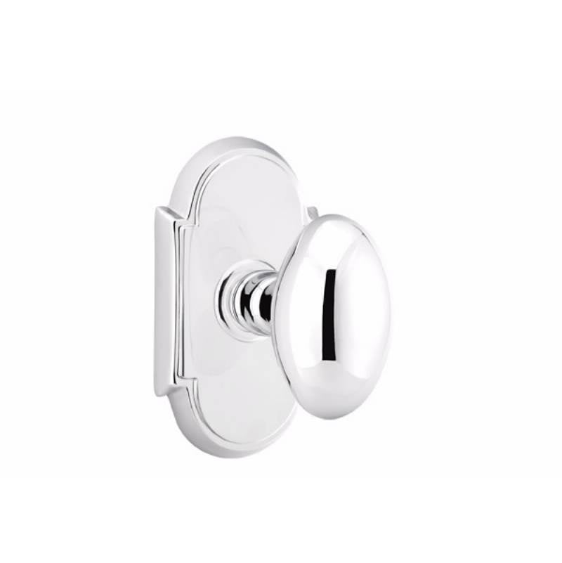 Emtek 8058E Dummy , No.8 Rosette , Egg Knob
