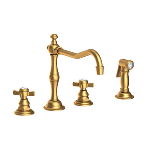 Newport Brass 946 Fairfield Kitchen Faucet With Side Spray