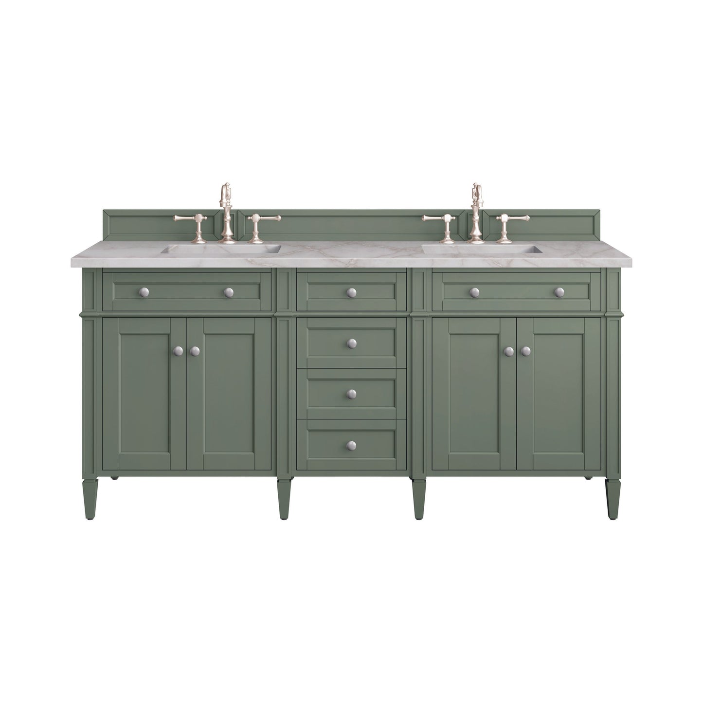 James Martin Brittany 72" Double Vanity Cabinet