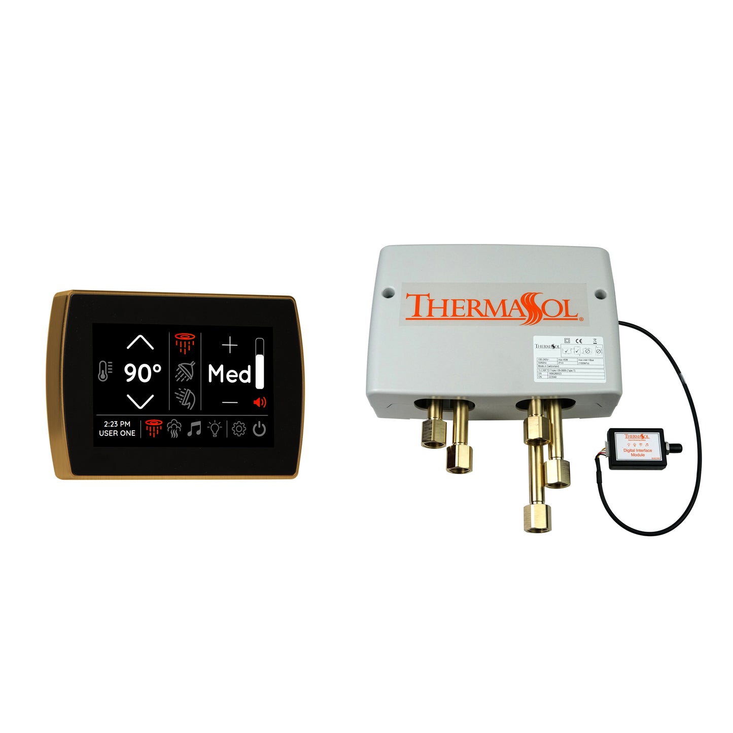 Thermasol DSP-SIGF - Digital Shower Package with Flushmount SignaTouch - Parent