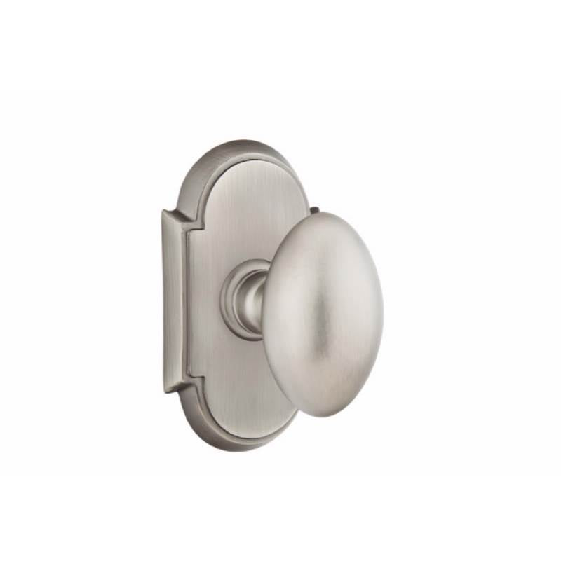 Emtek 8058E Dummy , No.8 Rosette , Egg Knob