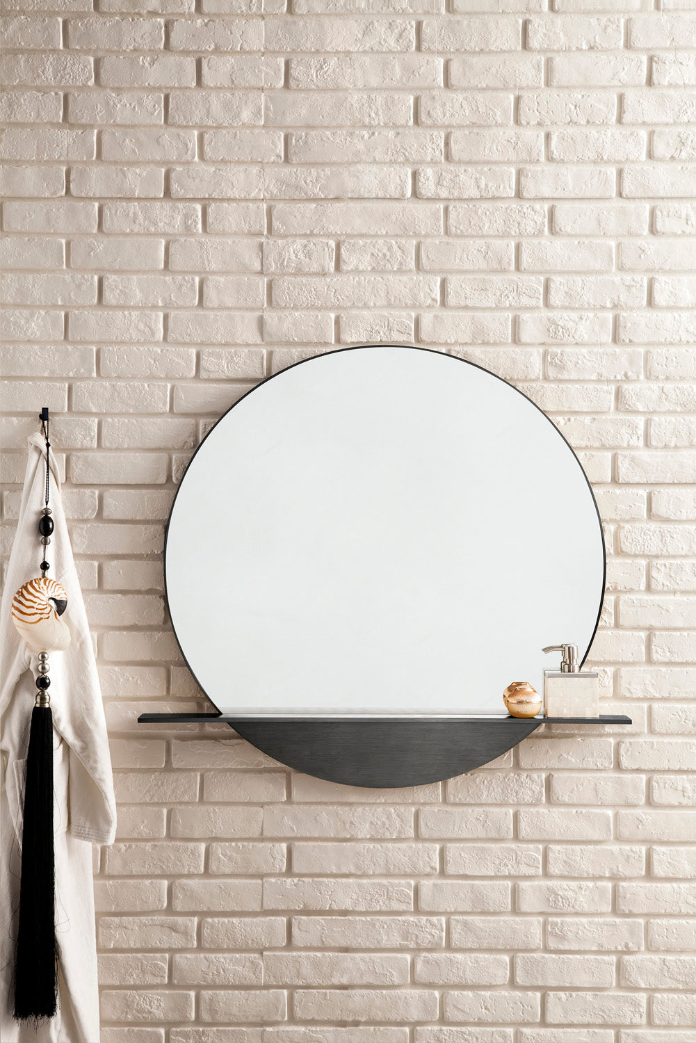 James Martin 909-M36 Platform 36" Mirror, Modern Iron - Parent